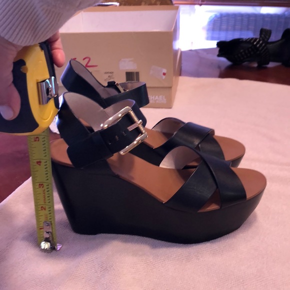 MICHAEL KORS Black Wedge Sandal - Picture 8 of 8